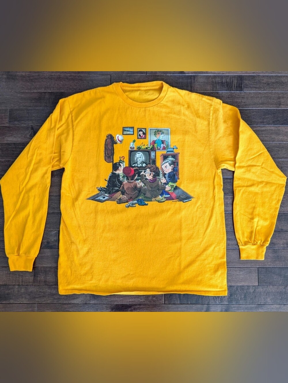 60th Anniversary Doctor Who Long Sleeve T-shirt, Women's Size Medium